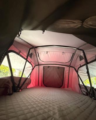 Tenda da tetto vickywood balsa light 140 + cabinet