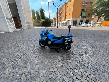 Moto elettrica bambini Feber Polizia 12 V
