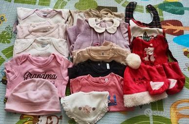 lotto 1-3 mesi bimba invernale