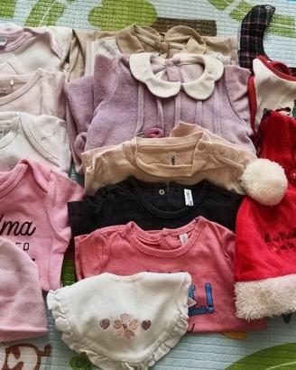 lotto 1-3 mesi bimba invernale