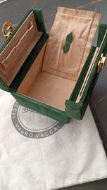 Cofanetto portagioelli in camoscio