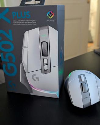 mousegaming bianco lightspeed Logitech 502 x plus 