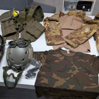 vestiario e protezione softair taglia S - M