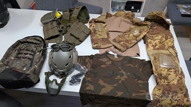 vestiario e protezione softair taglia S - M