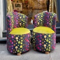 POLTRONCINA moderna velluto