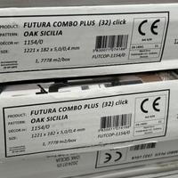 Pavimento in SPC col. Rovere