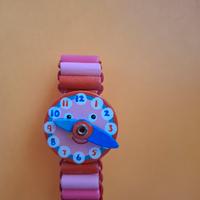 orologio legno per bambine