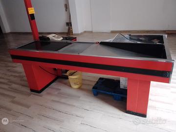 banco cassa da supermercato 