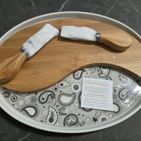 Tagliere Porcellana/Bamboo Brandani