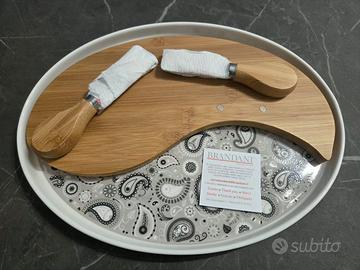Tagliere Porcellana/Bamboo Brandani