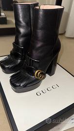Stivale Gucci frange 38 nero