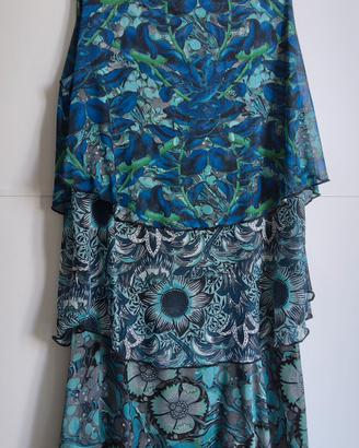 Vestito Desigual originale a balze - Taglia S