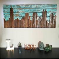 Quadro in legno fatto a mano
