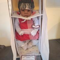 grande Bambola da collezione con certificato 