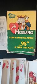 Carte da Poker Modiano vintage anni80