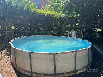 Piscina rotonda gratuita – diametro 6 metri
