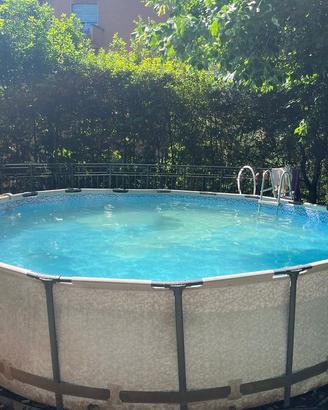 Piscina rotonda gratuita – diametro 6 metri