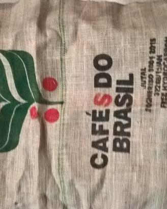 Sacchi juta di caffè