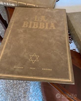 La Bibbia Edizione 1968 Antonio Fenu Editore