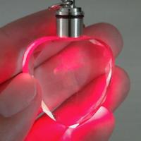 Portachiavi Portafortuna Cuore Luminoso Amore