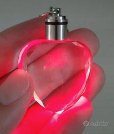 Portachiavi Portafortuna Cuore Luminoso Amore