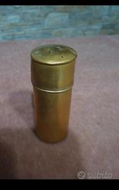 saliera porta sale o pepe ottone vintage 