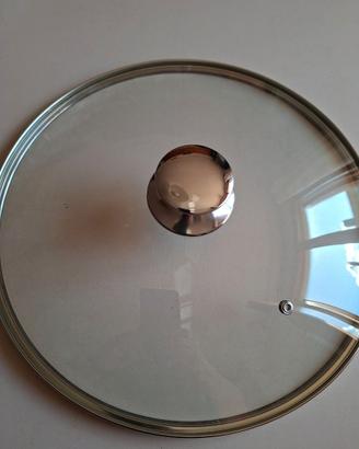 COPERCHIO  PENTOLA IN VETRO DIAMETRO 32 CM