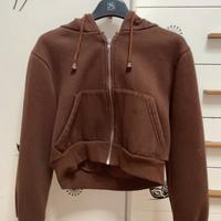 Felpa marrone di shein