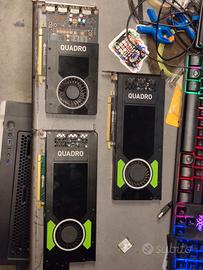 schede Quadro p4000 8gb p2200 e m4000