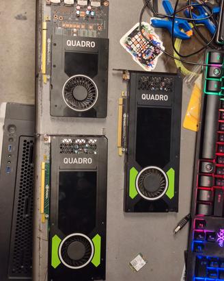 schede Quadro p4000 8gb p2200 e m4000