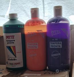 tempere assortite da 500 e 750ml 