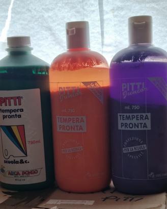 tempere assortite da 500 e 750ml 