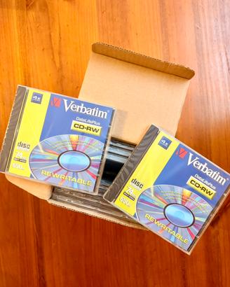 Stock CD-RW Verbatim DataLifePlus 650MB Stampabili