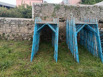 ponteggio impalcatura scanni