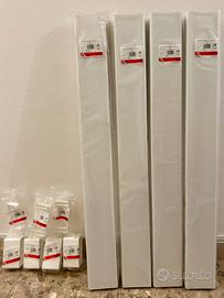 4 metri tubazione aria 110x55 mm tubo rettangolare