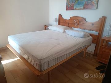 camera da letto matrimoniale in pino massiccio
