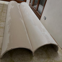 Rivestimento circolare per colonna in cartongesso