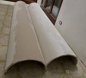 Rivestimento circolare per colonna in cartongesso