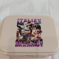 Porta merenda bambini personaggi Italian Brainrot 