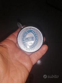 campanello Atala  ha campana in bronzo cromato 