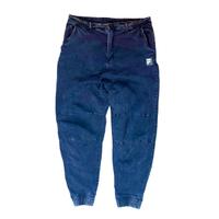 pantalone nero uomo fila denim nero, jogger