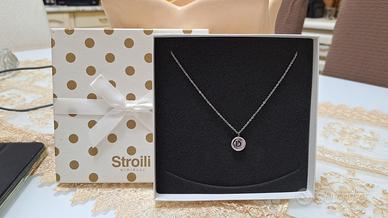 collana letter D stroili oro