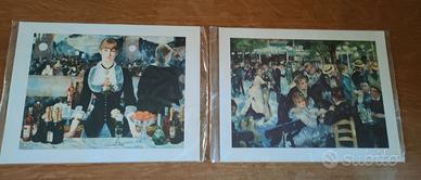 6 stampe di autori impressionisti