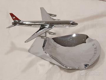 Swiss Air Posacenere pubblicitario Gadget anni '60
