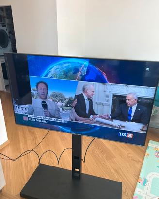 TV con danno schermo Samsung 55 pollici QE55Q