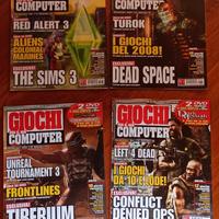Lotto 4 riviste Giochi per il Mio Computer 2008