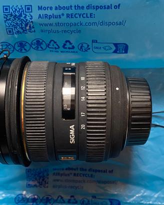 Sigma 10–20mm EX DC – Grandangolo per Nikon (DX)