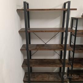 VASAGLE LLS55BX Libreria industriale 5 ripiani