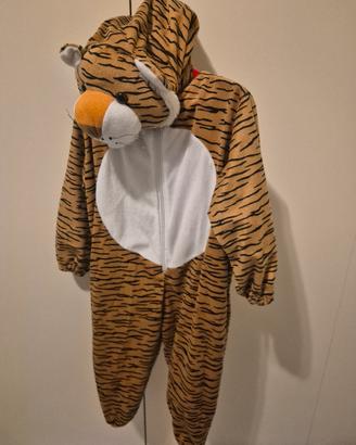 abito carnevale/halloween per bambini tigre