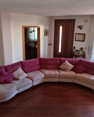 Divano angolare 6/7 posti